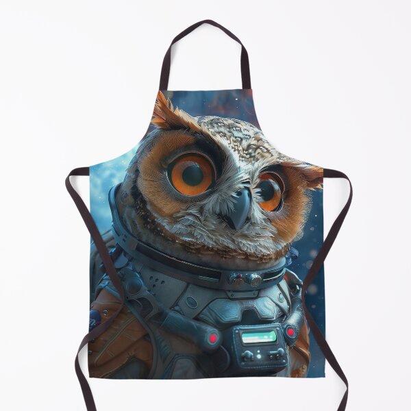 Item preview, Confident Owl Astronaut Adventurer in Outer Space designed and sold by Mullet Monkey.