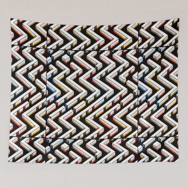 Item preview, Zigs Meets Zags designed and sold by RENcraft.
