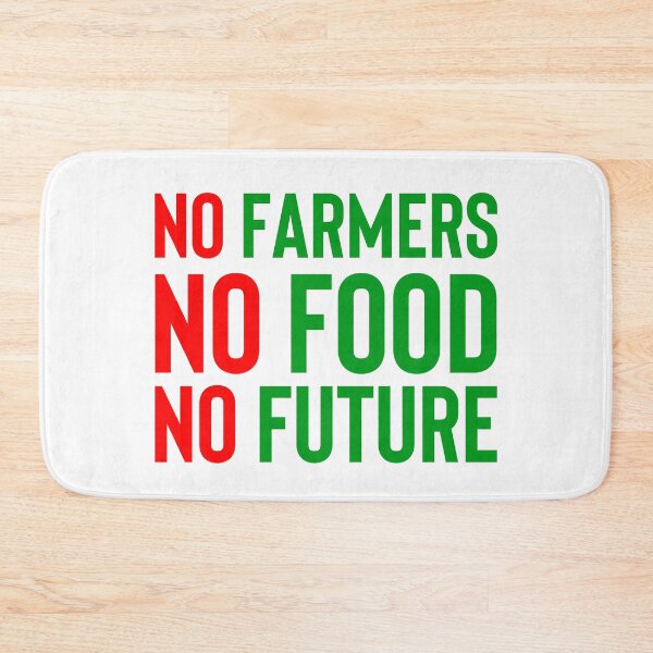 Item preview, NO FARMERS NO FOOD NO FUTURE - FARMERS PROTEST designed and sold by ProgressiveMob.