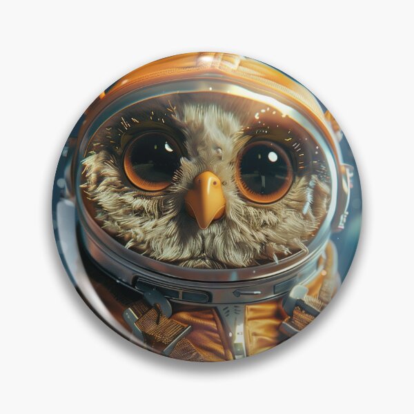 Item preview, Cute Space Owl Astronaut Exploring Foreign Planet designed and sold by Mullet Monkey.