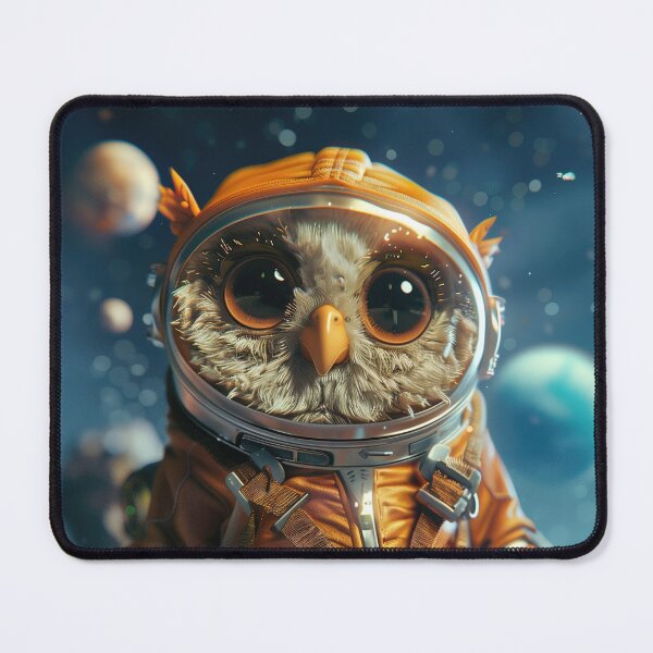 Item preview, Cute Space Owl Astronaut Exploring Foreign Planet designed and sold by Mullet Monkey.