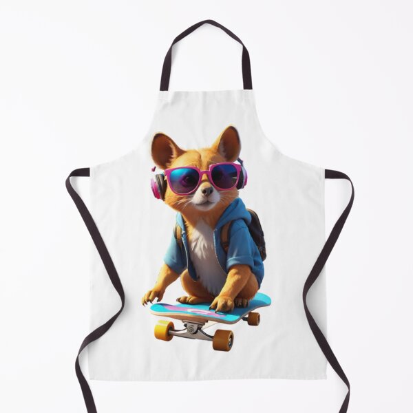 Item preview, Animal, Skateboard, Creature, Sweet, Glasses, Headphones, Blue, Pink designed and sold by Ciarka.