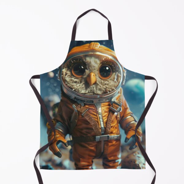 Item preview, Cute Space Owl Astronaut Exploring Foreign Planet designed and sold by Mullet Monkey.