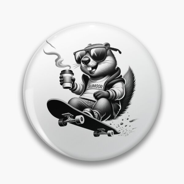 Item preview, Skate Brew Marmot Urban Grind Mountain Boarder Espresso Ride designed and sold by BlueGoldArt.