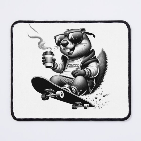 Item preview, Skate Brew Marmot Urban Grind Mountain Boarder Espresso Ride designed and sold by BlueGoldArt.