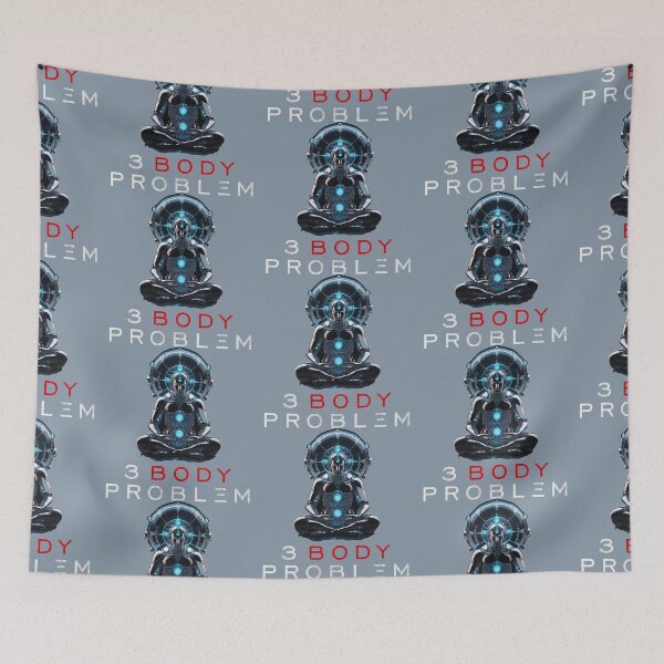 Item preview, Futuristic ' 3 Body Problem ' Design - Sci-Fi Inspired Graphic designed and sold by ironpalette.
