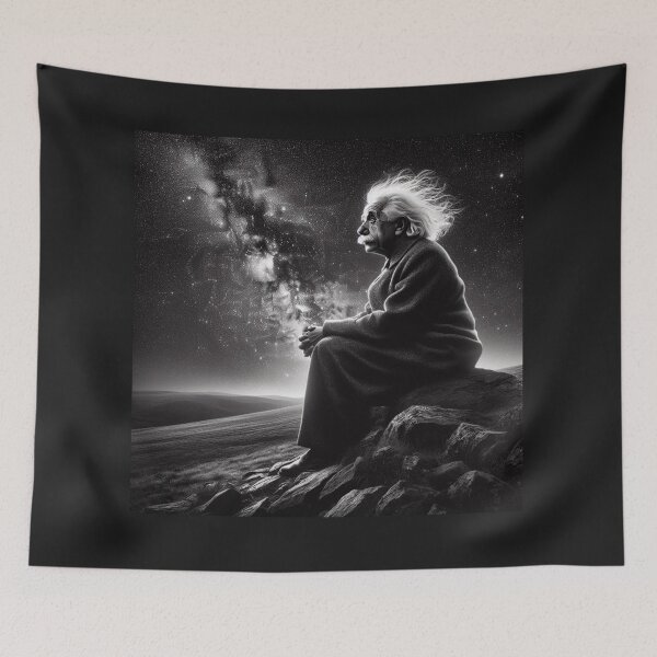 Item preview,  Albert Einstein designed and sold by sevenmountains.