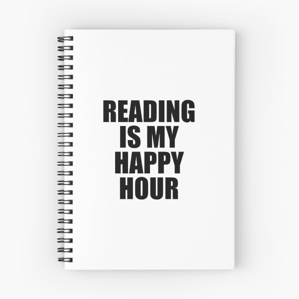 Item preview, Reading Is My Happy Hour designed and sold by Inspirationmotivation.