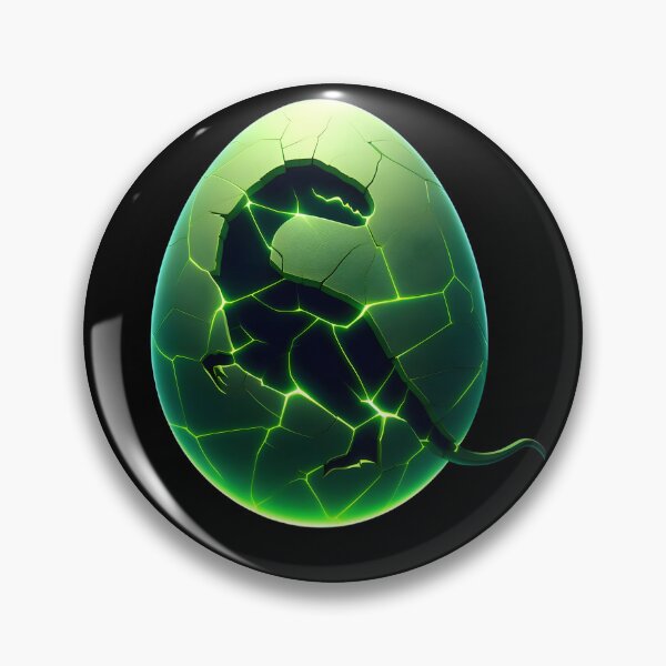 Item preview, Emerald Cradle: The Illuminated Dinosaur designed and sold by AI-Only Creations.