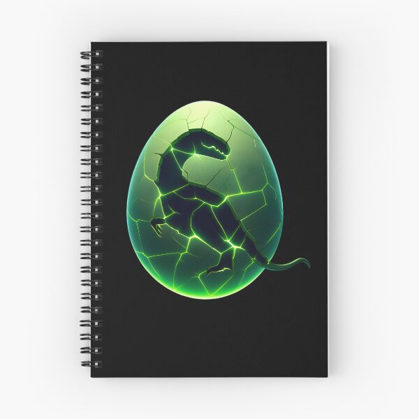 Item preview, Emerald Cradle: The Illuminated Dinosaur designed and sold by AI-Only Creations.