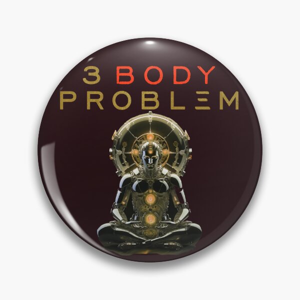 Item preview, Futuristic ' 3 Body Problem ' Design - Sci-Fi Inspired Graphic designed and sold by ironpalette.