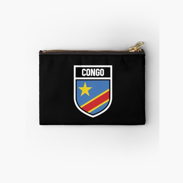 Item preview, Congo - national flag in the coat of arms designed and sold by Mohja-Design.