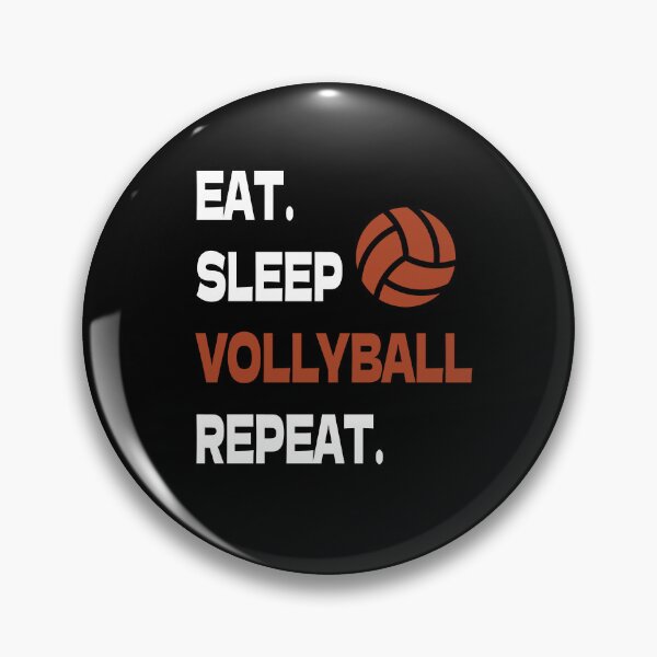 Item preview, EAT,SLEEP,VOLLYBALL,REPEAT,SPORT designed and sold by FINALSHOP1.