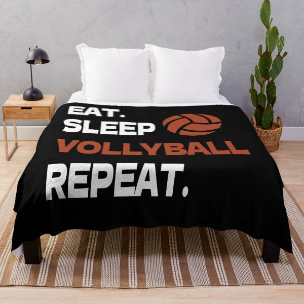 Item preview, EAT,SLEEP,VOLLYBALL,REPEAT,SPORT designed and sold by FINALSHOP1.