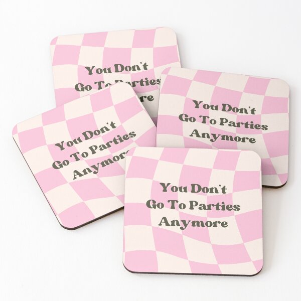 Item preview, You don't go to parties anymore | 5SOS Lyrics  designed and sold by wallflowershop.
