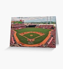 Cincinnati Home of Baseball Fever Greeting Card