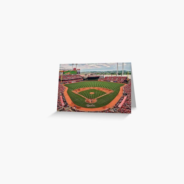 Cincinnati Home of Baseball Fever Greeting Card