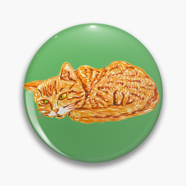Item preview, Redhead cat sleeps designed and sold by Anna Rivet.