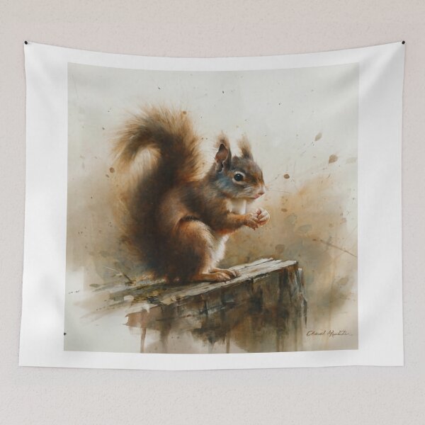 Item preview, Red squirrel designed and sold by AnthonyThomas.