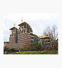 Mobile Government Plaza Photographic Print