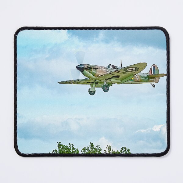 Item preview, Digital artwork of Supermarine Spitfire landing designed and sold by Drew McAvoy.