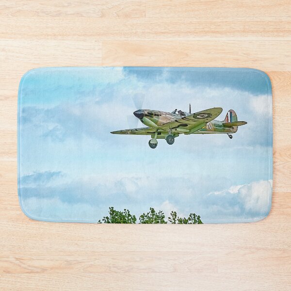 Item preview, Digital artwork of Supermarine Spitfire landing designed and sold by Drew McAvoy.