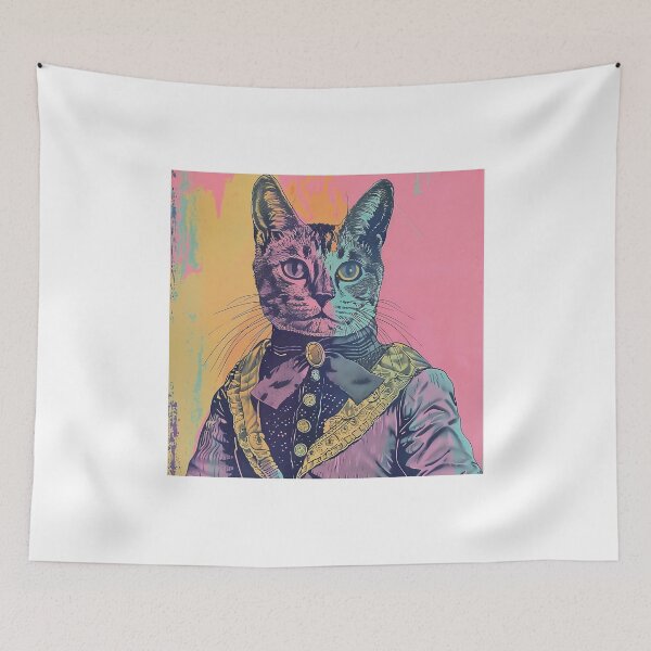 Item preview, Fashion Cat, Kitten Vintage, Fashion Kitty, Retro Style designed and sold by CreativeArts-S.