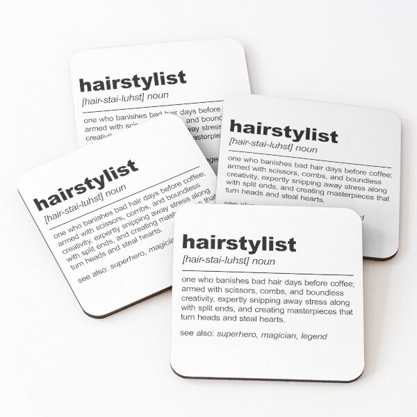 Item preview, Funny Hairstylist Definition designed and sold by stylesip.
