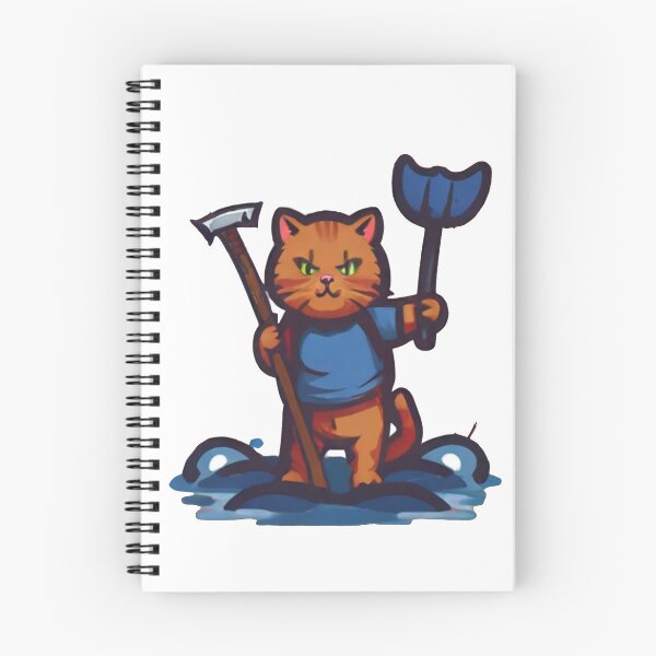 Item preview,  dangerous cat with an axe designed and sold by Karaz's Animal Kingdom.