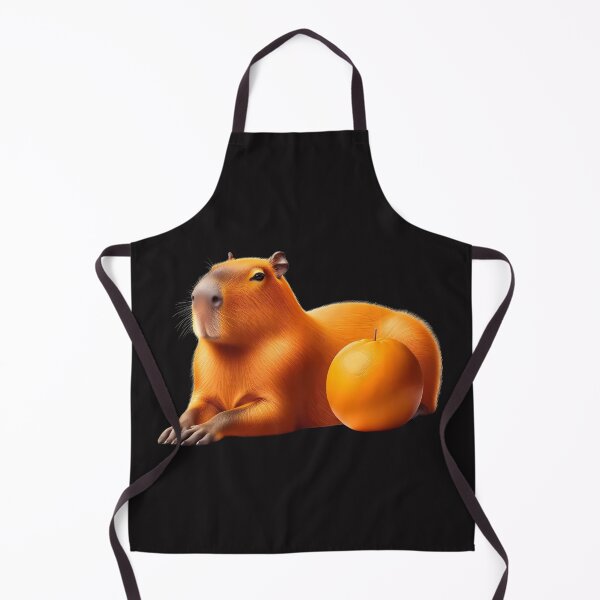 Item preview, Orange Capybara Art designed and sold by elynne9.