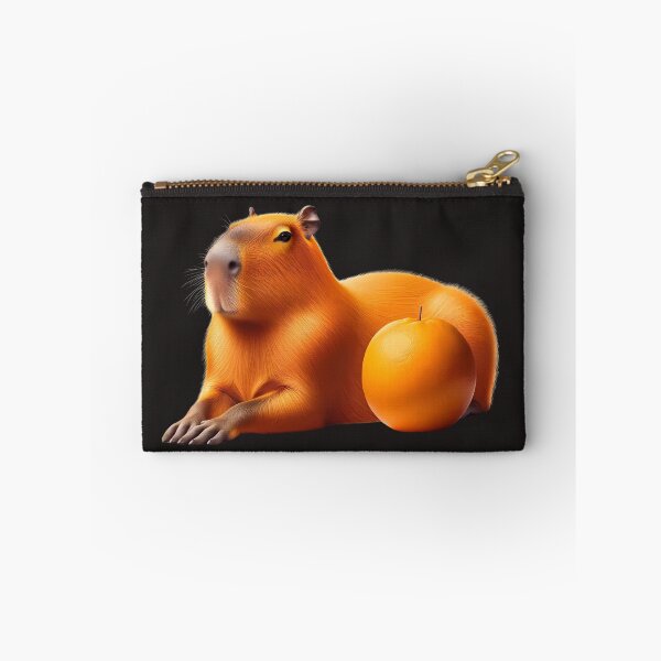 Item preview, Orange Capybara Art designed and sold by elynne9.