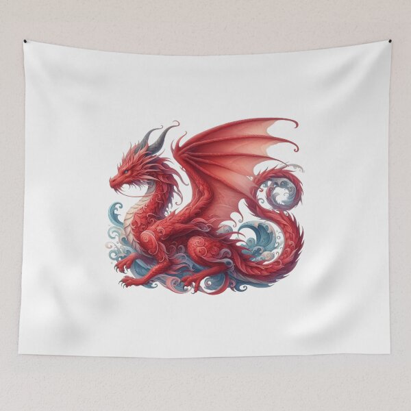Artikelvorschau, Fantasie Drachen Clipart entworfen und verkauft von Eiwaprints.