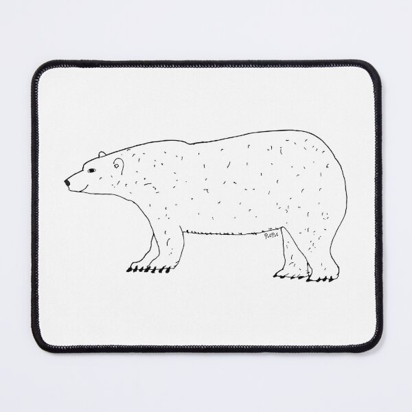 Item preview, Copy of Papa's Polar Bear - pure white designed and sold by PapaDraws.