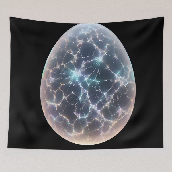 Item preview, Starry Opal: Cosmic Egg designed and sold by AI-Only Creations.