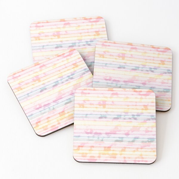 Item preview, Pastel Watercolor Stripes  designed and sold by JaygiesDesign.
