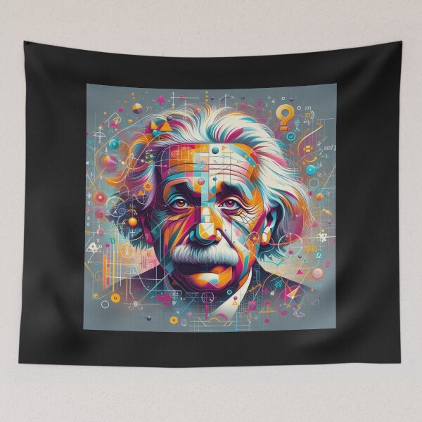 Item preview, Albert Einstein designed and sold by sevenmountains.