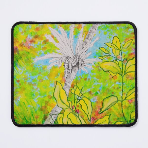 Item preview, A Lush Rainforest with Leaves, Trees, and a Birds Nest Fern designed and sold by Judi Parkinson.