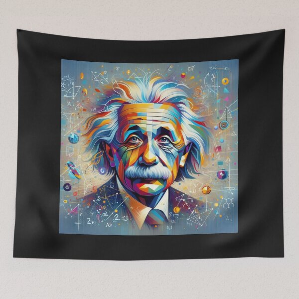 Item preview, Albert Einstein designed and sold by sevenmountains.