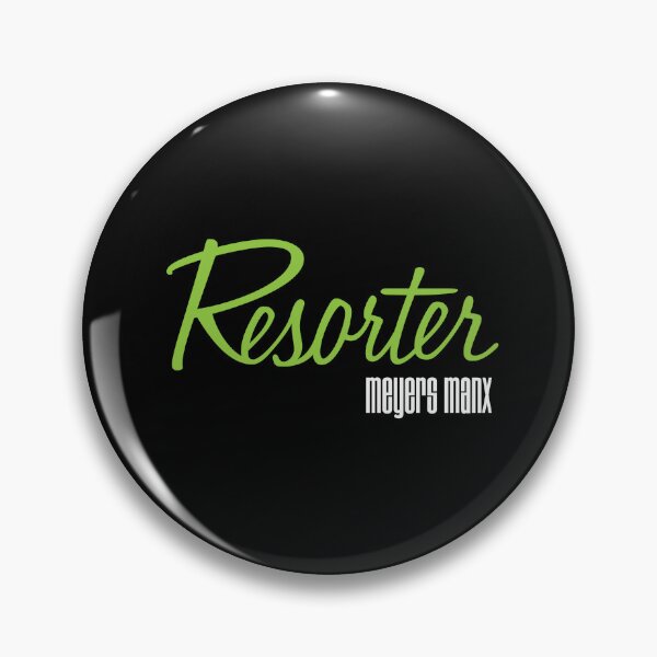 Item preview, Resorter Logo Script w Meyers Manx for Dark designed and sold by Frank Schuster.