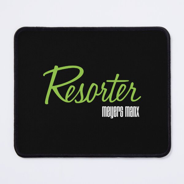 Item preview, Resorter Logo Script w Meyers Manx for Dark designed and sold by Frank Schuster.