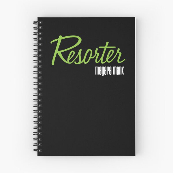 Item preview, Resorter Logo Script w Meyers Manx for Dark designed and sold by Frank Schuster.