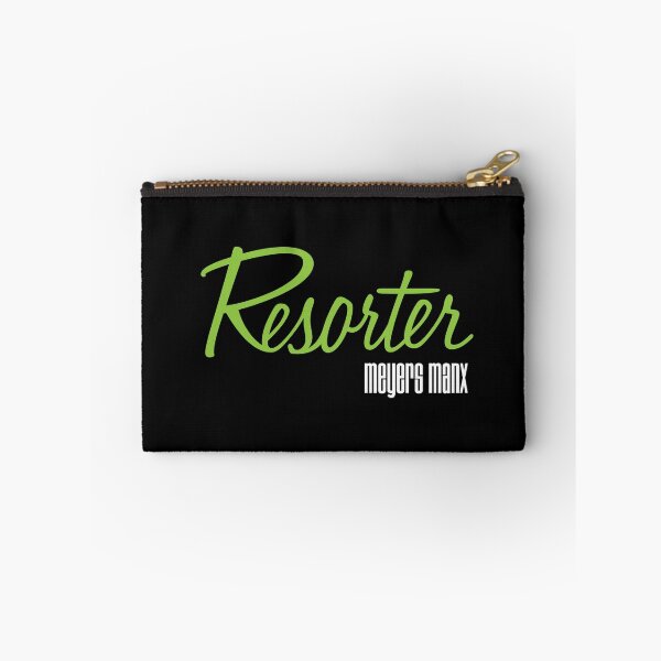 Item preview, Resorter Logo Script w Meyers Manx for Dark designed and sold by Frank Schuster.