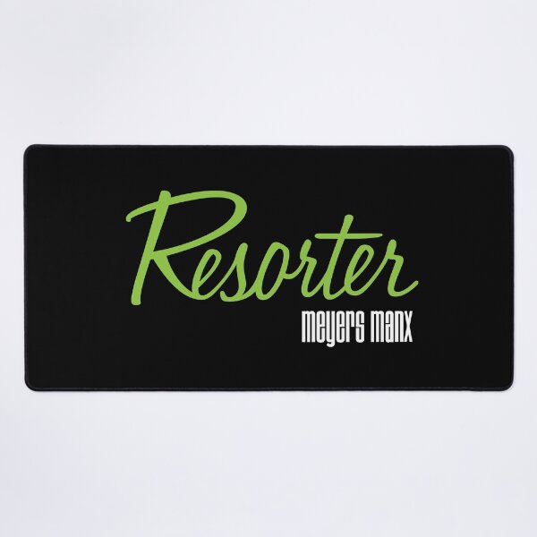 Item preview, Resorter Logo Script w Meyers Manx for Dark designed and sold by Frank Schuster.