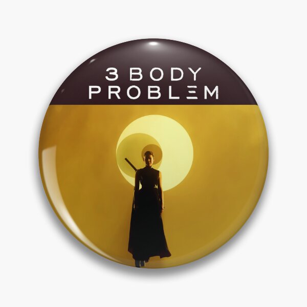Item preview, Futuristic ' 3 Body Problem ' Design - Sci-Fi Inspired Graphic designed and sold by ironpalette.