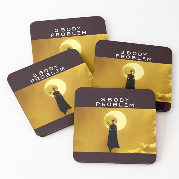 Item preview, Futuristic ' 3 Body Problem ' Design - Sci-Fi Inspired Graphic designed and sold by ironpalette.