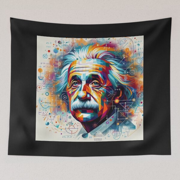 Item preview,  Albert Einstein designed and sold by sevenmountains.