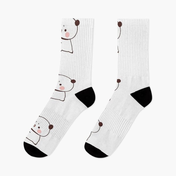 Item preview, Cute funny humor holiday birthday gift lovely cats friend girlfriend Panda Bear Brownie Sugar BuBu DuDu Mochi Milk peach Valentine xmas goma Couple v2 designed and sold by OceanLiveArts.