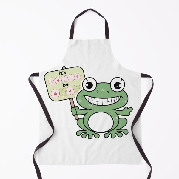 Item preview, Frog with board It’s Gonna Be Okay designed and sold by bukajart.