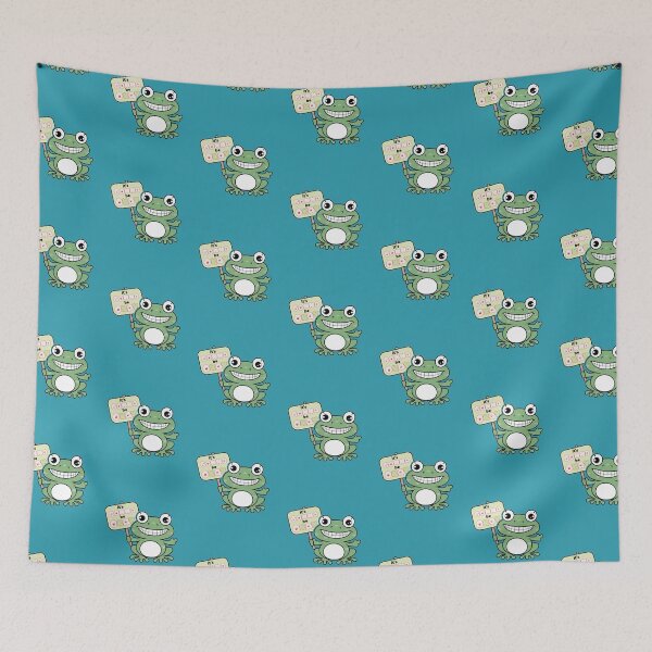 Item preview, Frog with board It’s Gonna Be Okay  designed and sold by bukajart.
