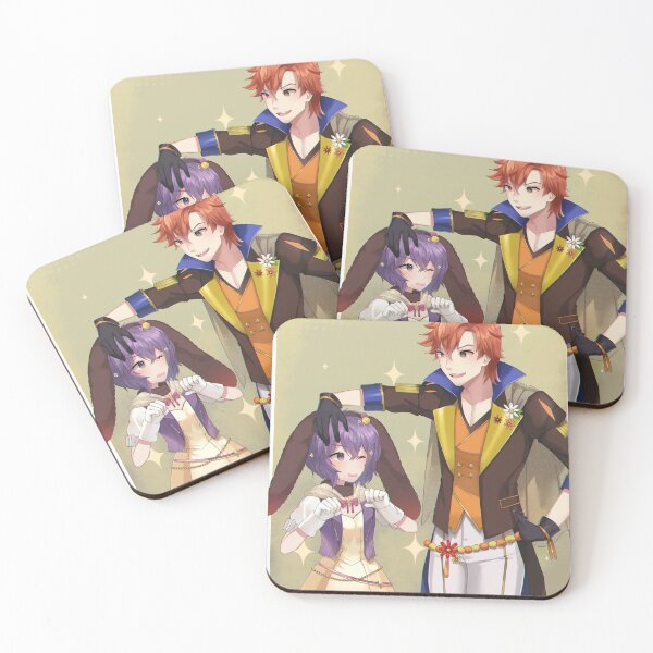 Item preview, Bernadetta and Sylvain as bunnies designed and sold by Lilshironeko.